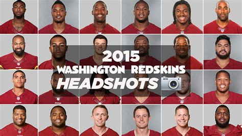 roster for washington redskins